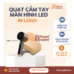 Quạt cầm tay màn hình led
