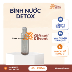 Bình nước Detox
