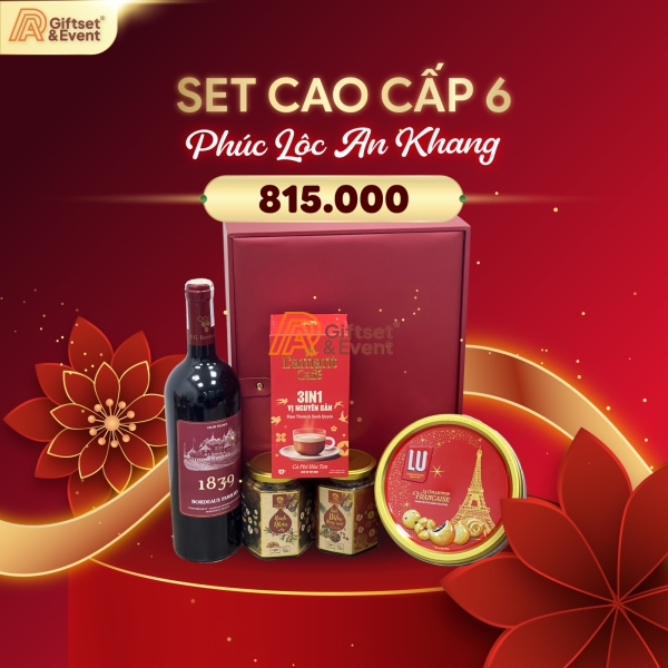 SET QUÀ TẶNG TẾT CAO CẤP 6