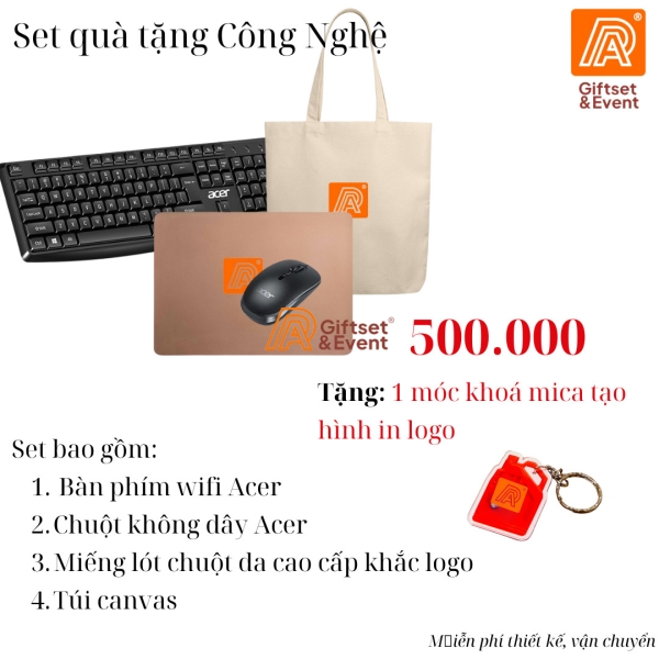 Set quà tặng công nghệ 10